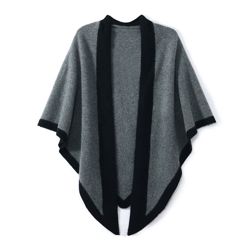 Shawl Wool Oversized Triangular Binder